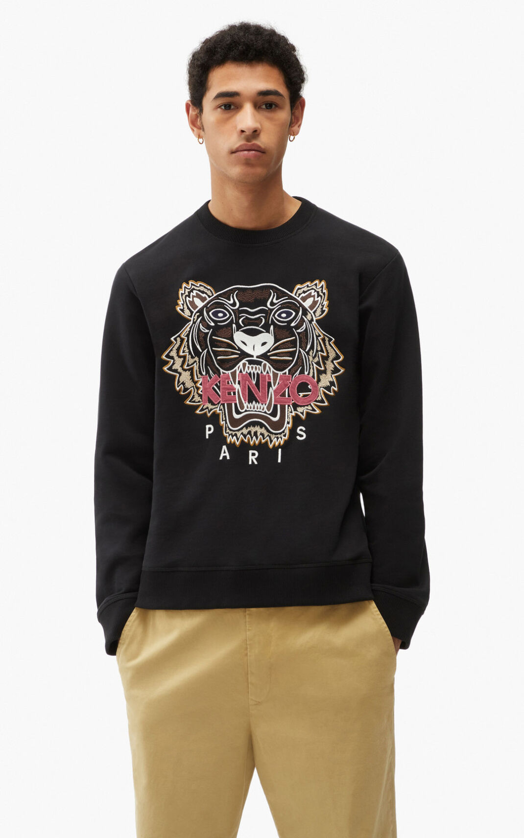 Sudadera Kenzo Tiger Hombre Negras - SKU.0545329